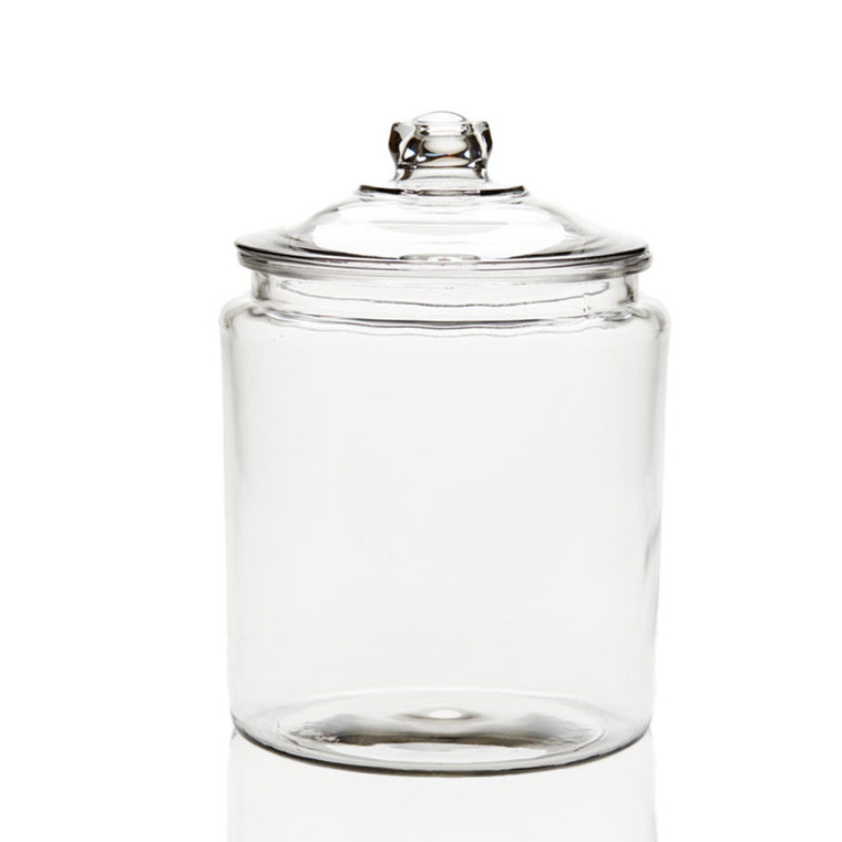 glass storage jar