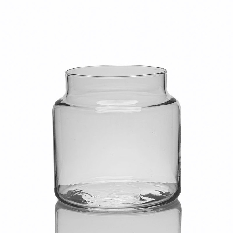 Libbey candle jar