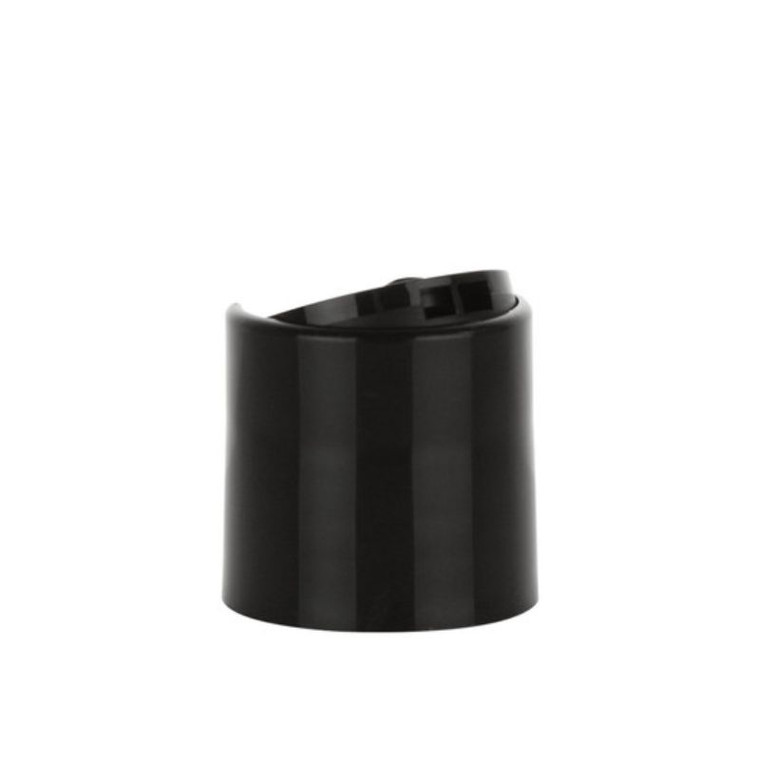 black disc cap for plastic bottles