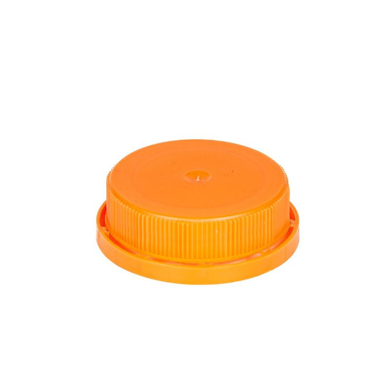 Orange ratchet cap