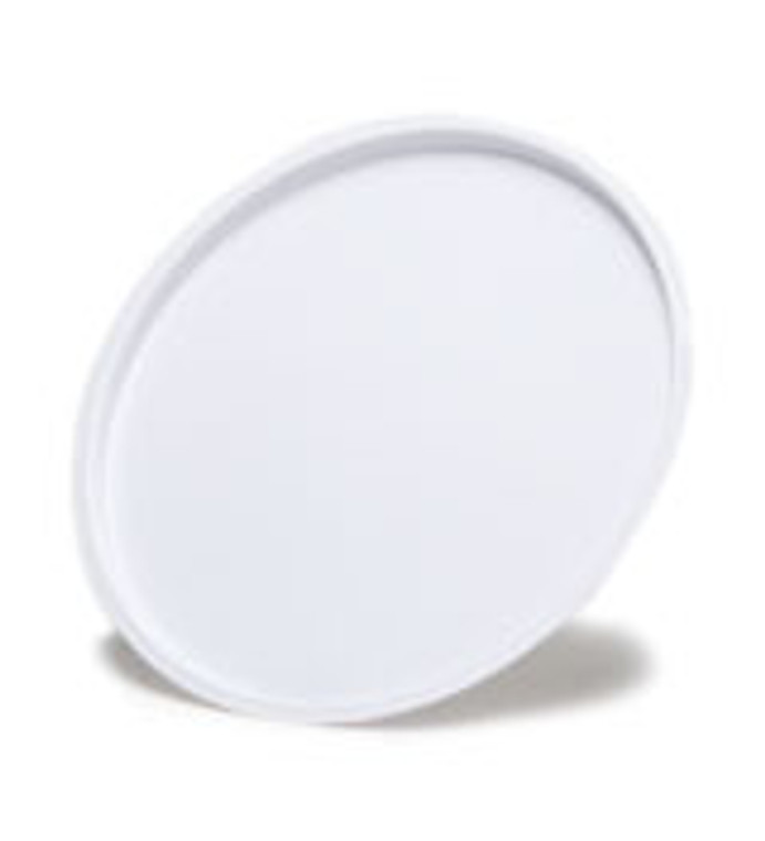 White PET Jar Dust Cover 70-400 | 36 Pack