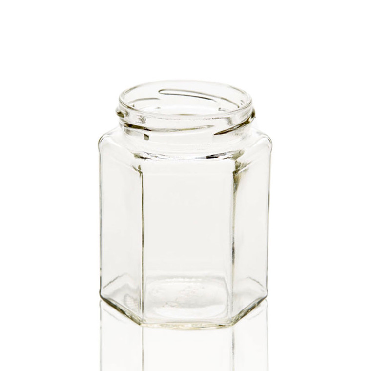 9 oz hexagon jar