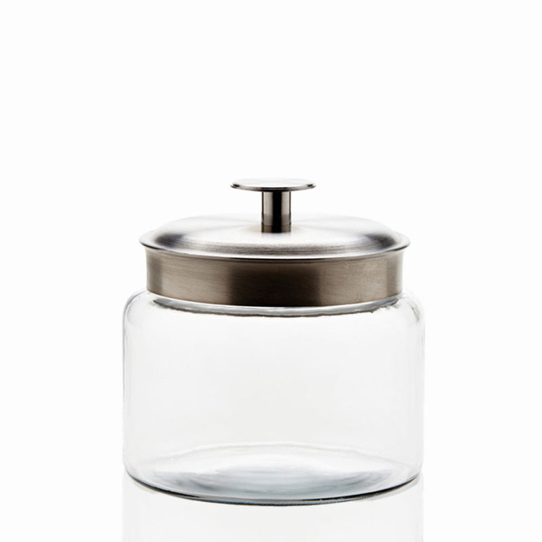 mini glass storage jar