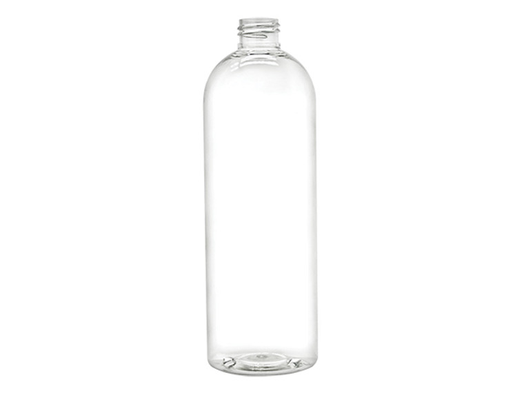 16 oz Clear PET Cosmo Round 24-410 | 36 Pack
