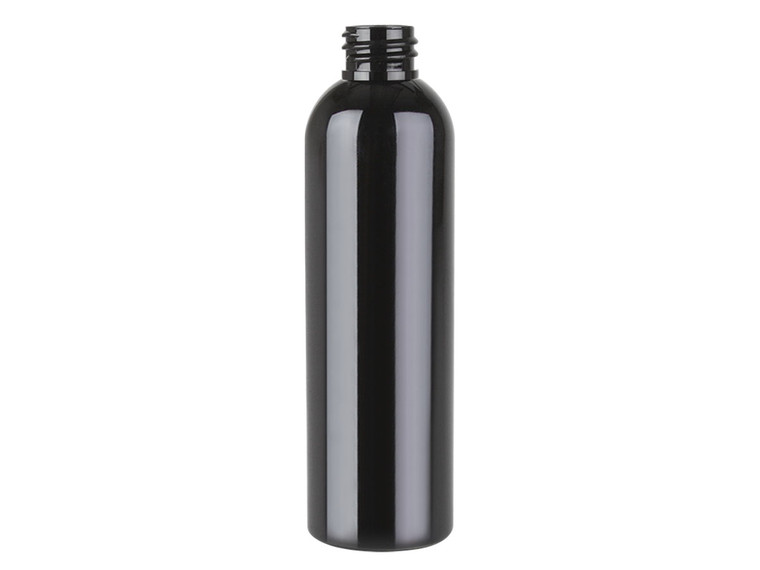 4 oz Black PET Cosmo Round 20-410 | 36 Pack