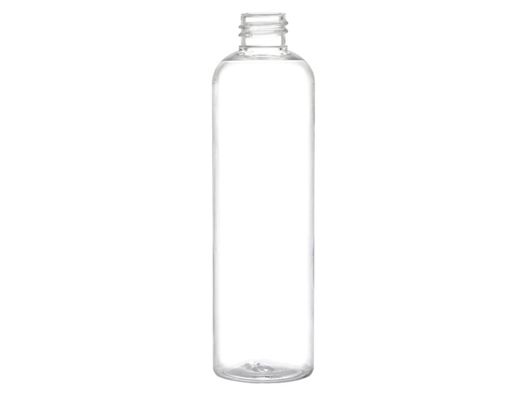 8 oz Clear PET Cosmo Round 24-410 | 36 Pack