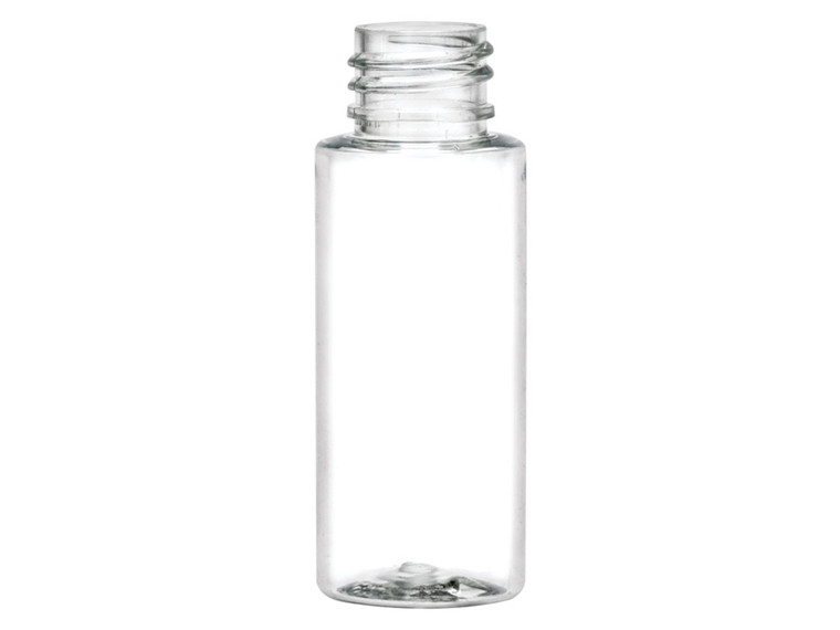2 oz clear cylinder bottle