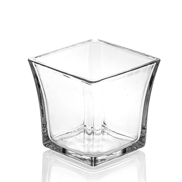 square candle jar