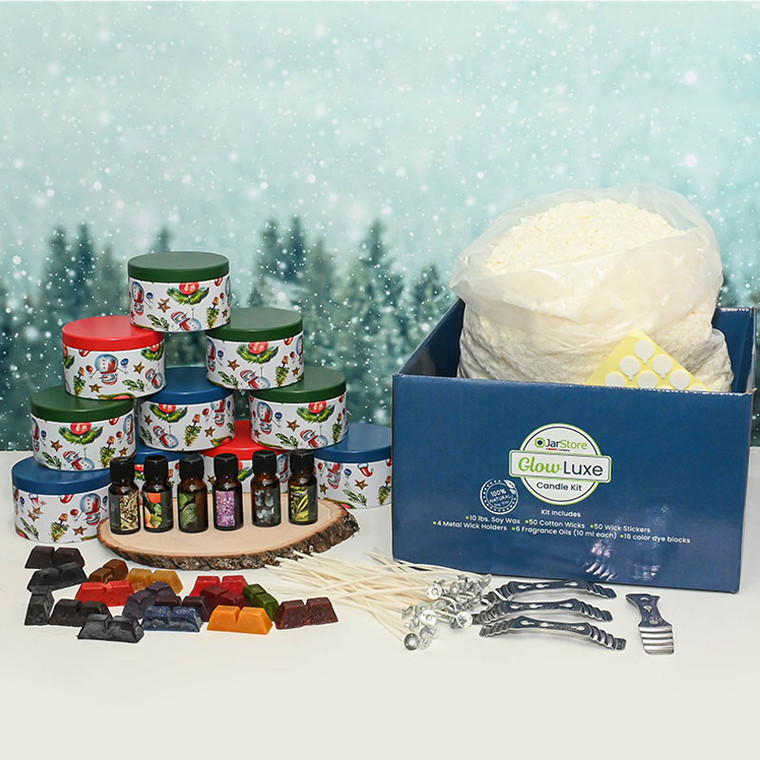 Holiday Themed candle kit
