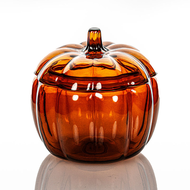 Orange Pumpkin Jar