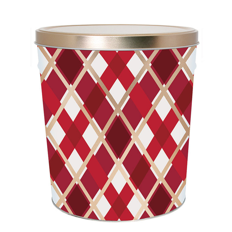 Holiday Popcorn Tin