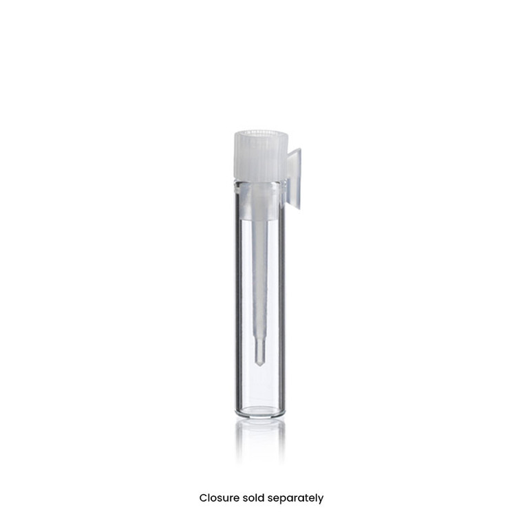 perfume sampler with natural closure