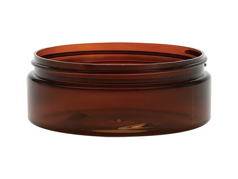 Amber PET jar
