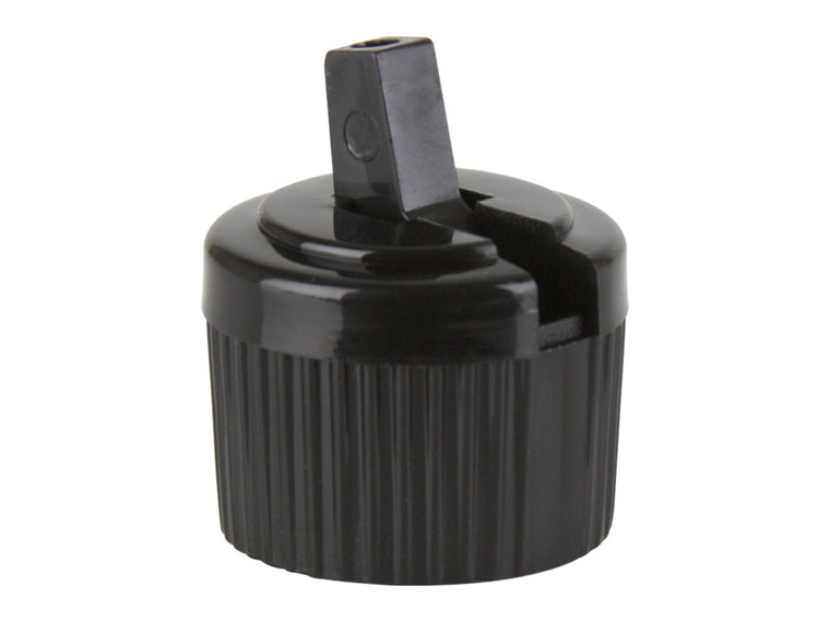 Black Turret Cap