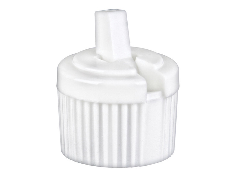 White turret cap