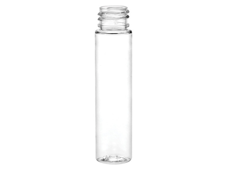 clear tall pet bottle 1 oz