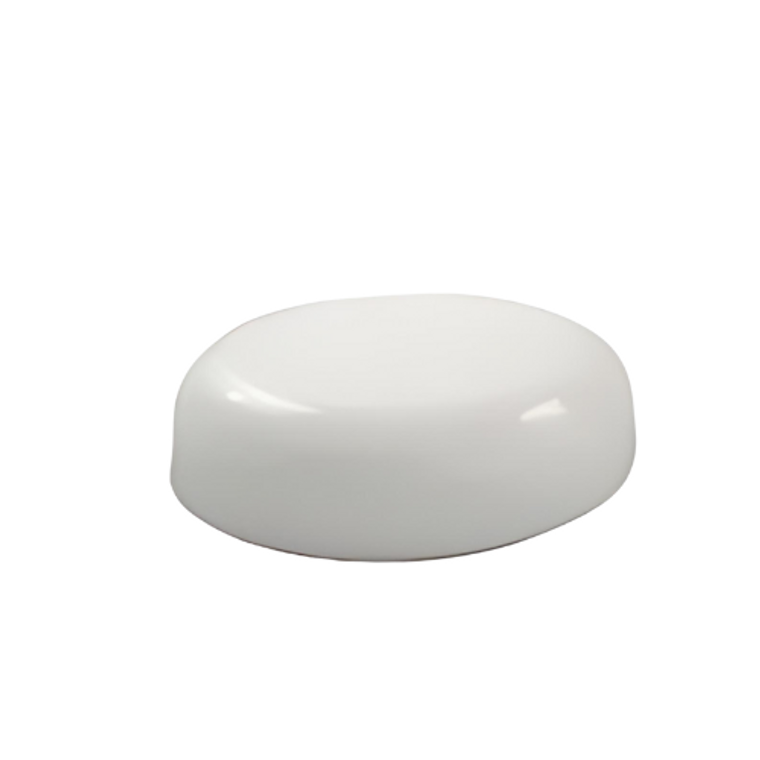 White dome lid
