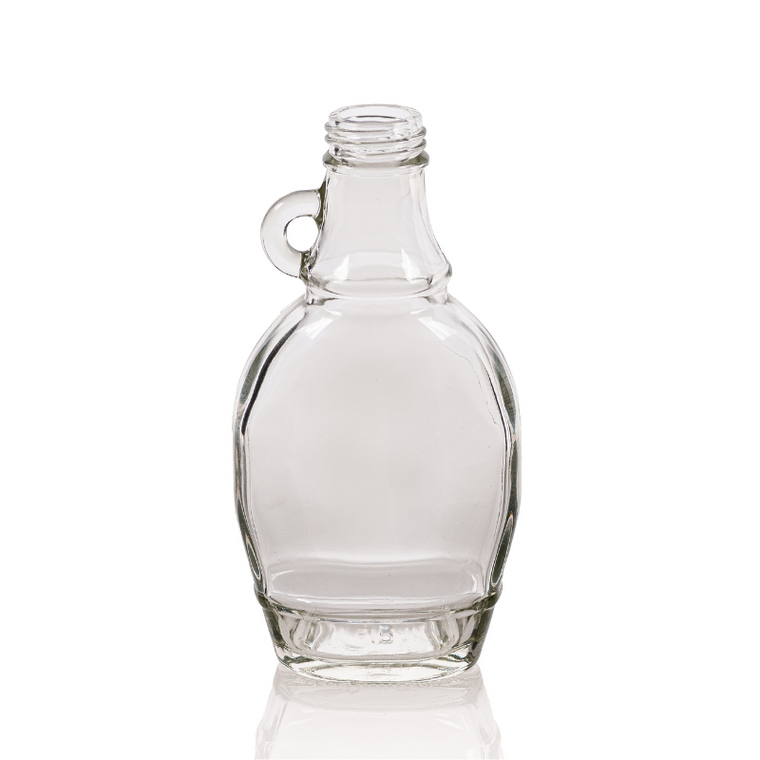 6 ounce syrup bottle with loop handle